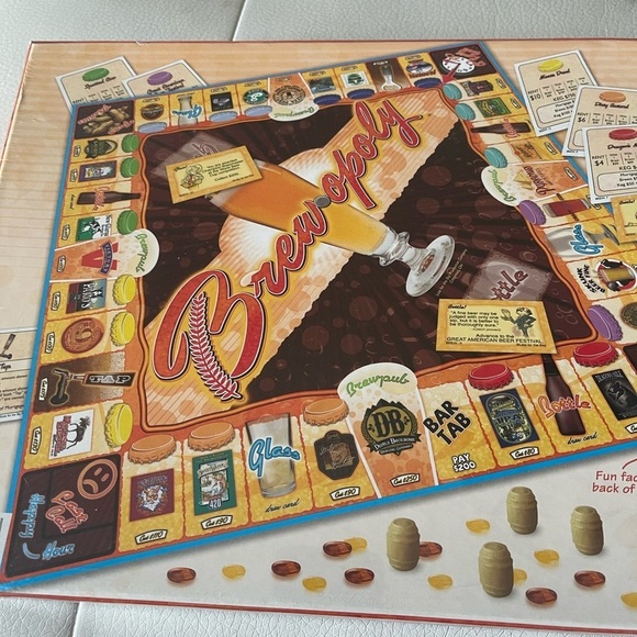 BREW-OPOLY Game Complete!  New in Wrap. - Picture 4 of 11